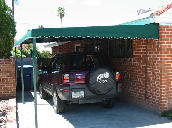 Covered Carport Awning