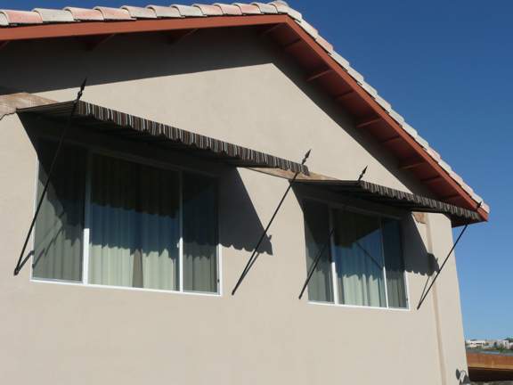 2nd Story Spearpoint Awnings
